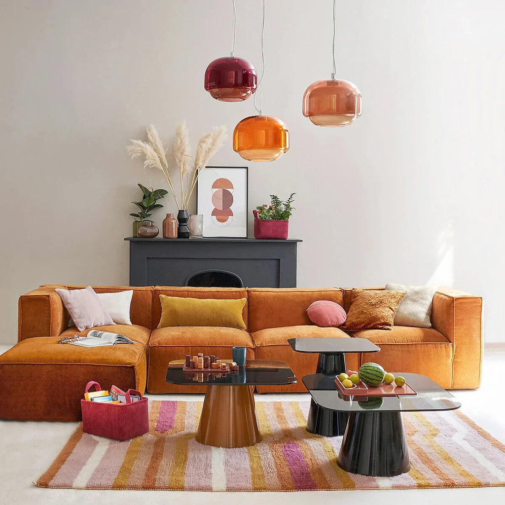 Sanae - single glass lamp