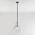 Keen Pendant Light - black finish pendant, dome shape light