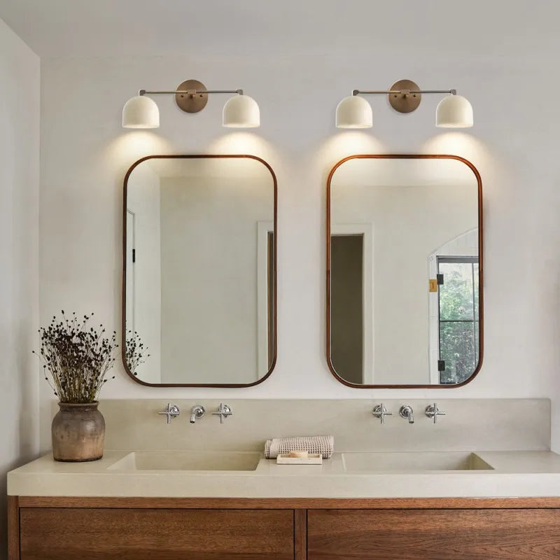 Astair — Nordic Metal 2-Light Vanity Wall Sconce
