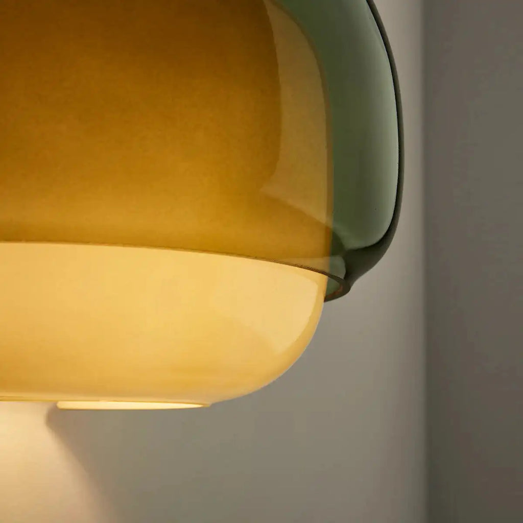 Sanae Applique — Colored Macaron Glass Wall Sconce