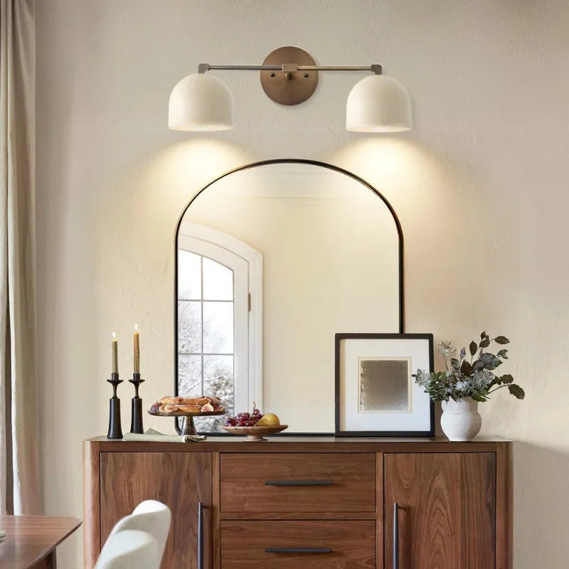 Astair — Nordic Metal 2-Light Vanity Wall Sconce