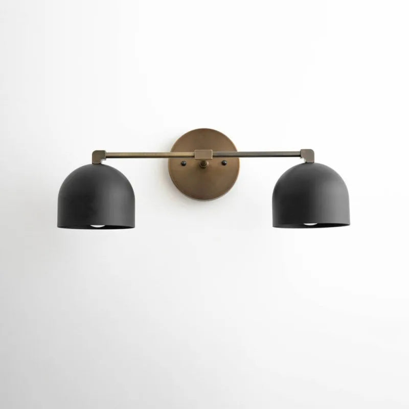 Astair — Nordic Metal 2-Light Vanity Wall Sconce