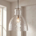 Keen — Farmhouse Recycled Glass Dome Pendant