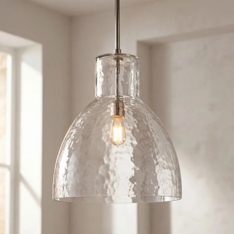 Keen — Farmhouse Recycled Glass Dome Pendant