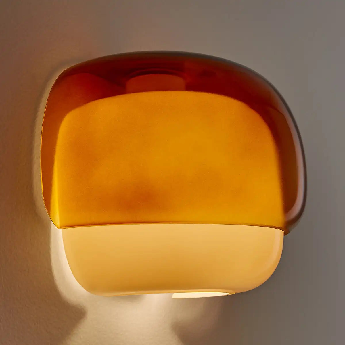 Sanae Applique — Colored Macaron Glass Wall Sconce