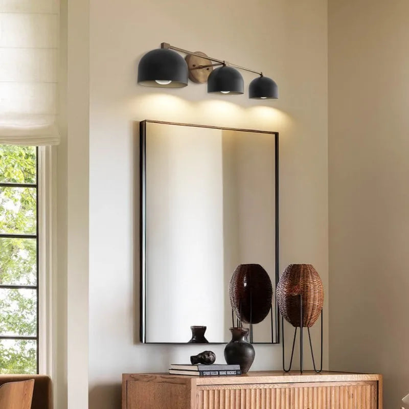 Astair — Nordic Metal 2-Light Vanity Wall Sconce