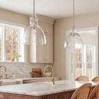 Keen — Farmhouse Recycled Glass Dome Pendant