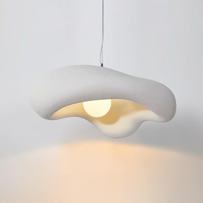 Lumina — Japanese Wabi-Sabi Resin Pendant